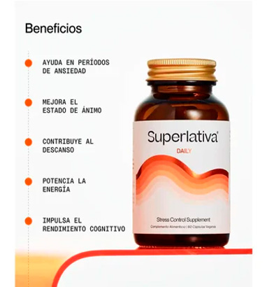 SUPERLATIVA DAILY ELECTRA, 60 CAPSULAS